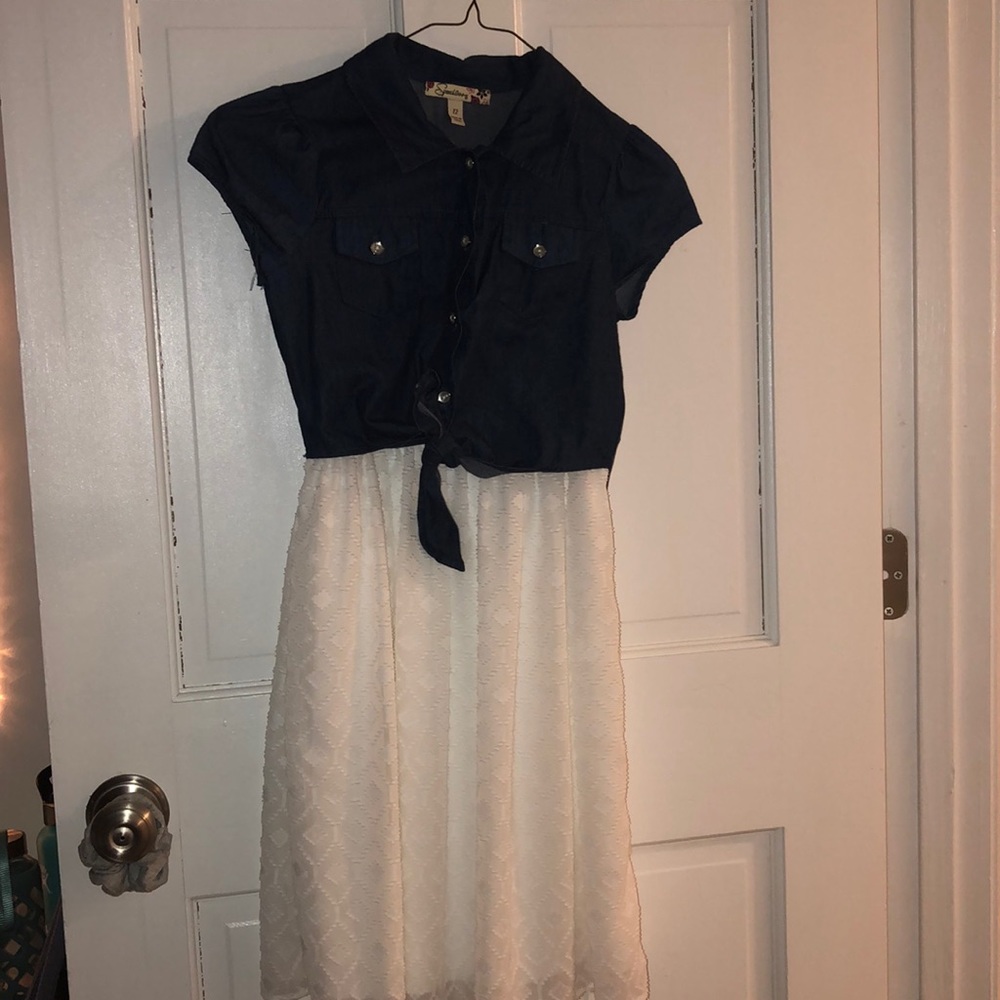 Speechless Girls Demin Top Dress - Size 12